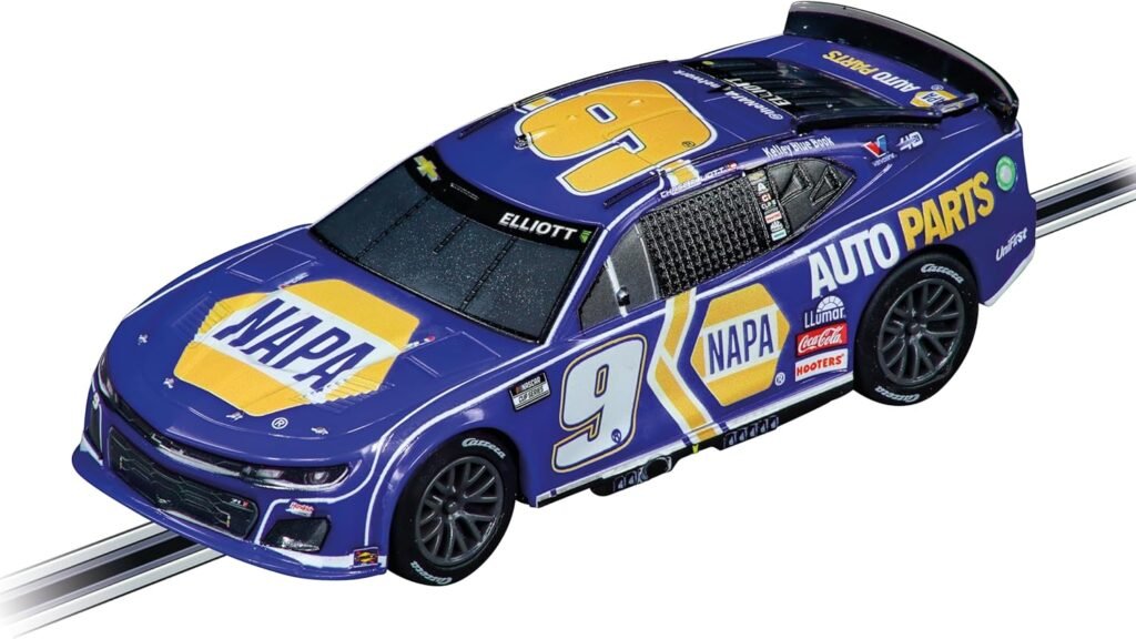 Carrera GO Electric Powered Slot Car Racing Kids Toy Race Track Set 1:43 Scale, NASCAR Talladega Competition