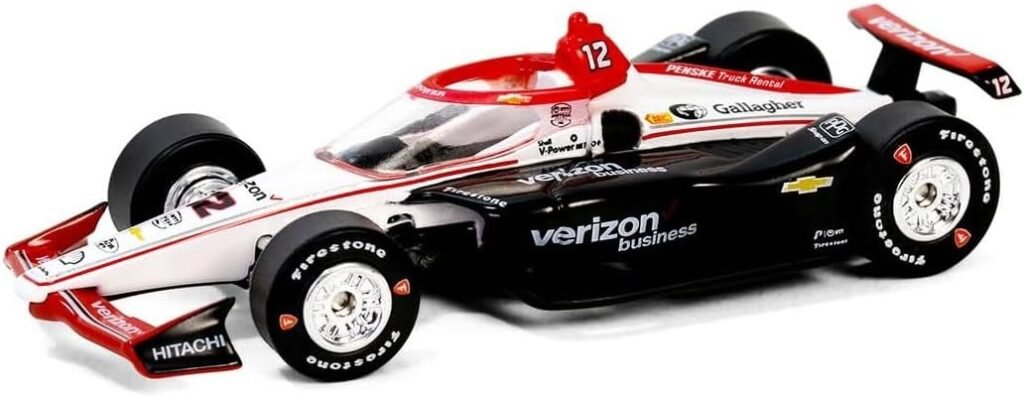 Collectibles Dallara 11607 2024 NTT IndyCar Series - #12 Will Power/Team Penske, Verizon 1:64 Scale Indy 500 Diecast