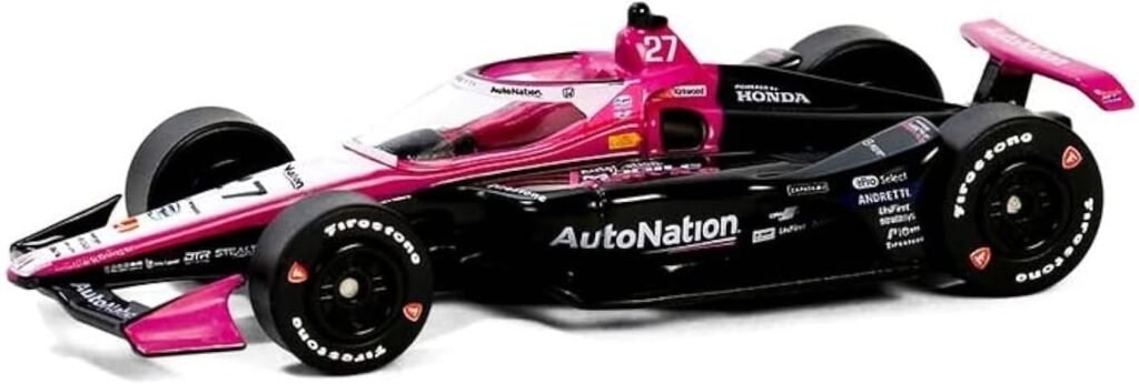 Collectibles Greenlight 11591 2024 NTT IndyCar Series - #27 Kyle Kirkwood/Andretti Autosport 1:64 Scale Indy 500 Diecast, gl11591