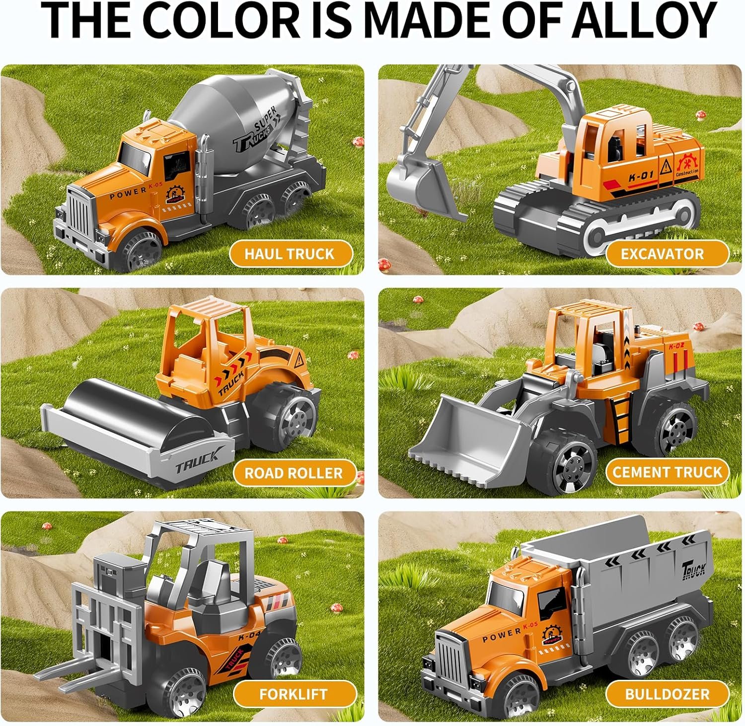 Construction Trucks Toy Set Review