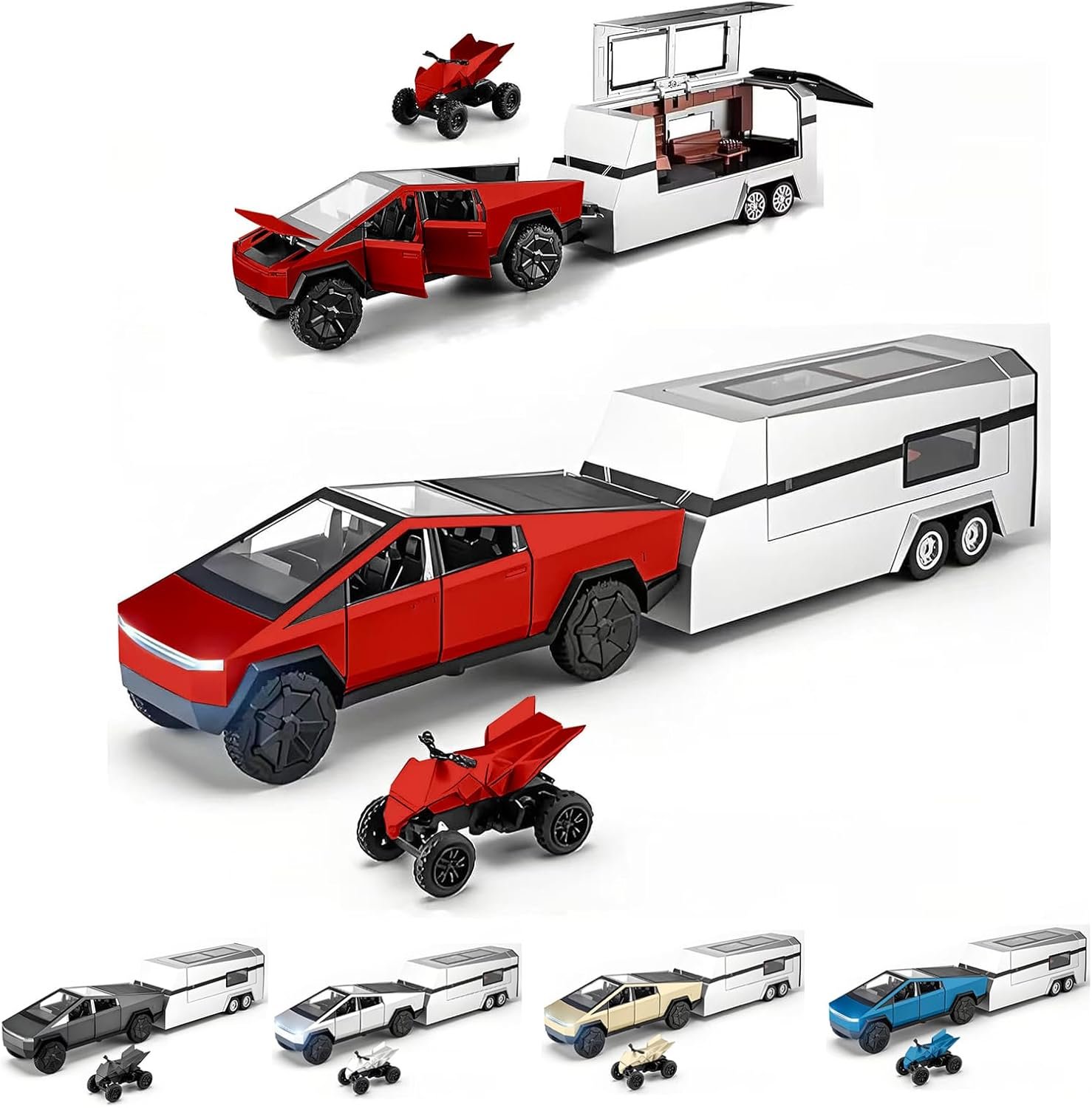 Cyber Toy Alloy Die-cast Truck Model Review
