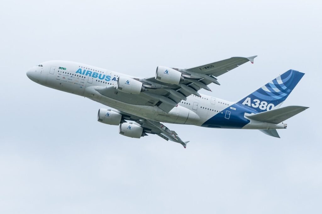 Daron Airbus Single Plane A380 White