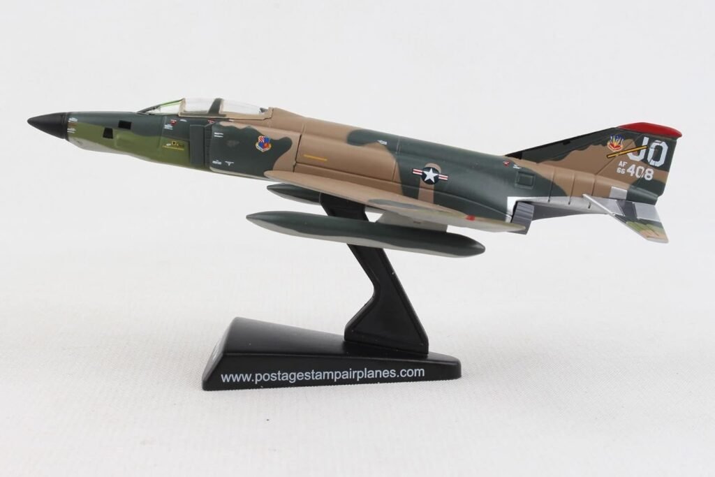 Daron Postage Stamp PS5384-6 F-4 Phantom II AF-66408 1/155 Scale