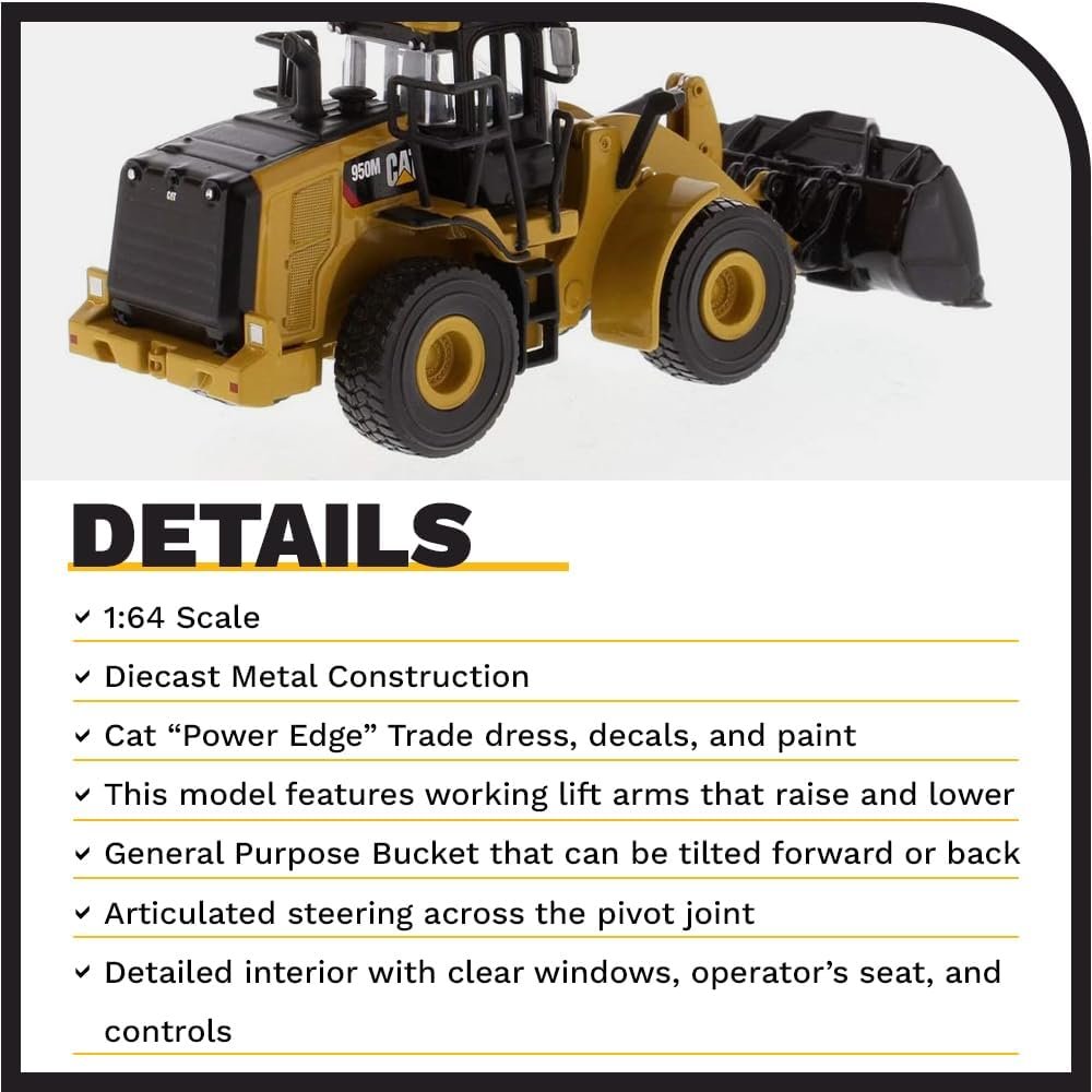 Diecast Masters Caterpillar 950M Wheel Loader Review
