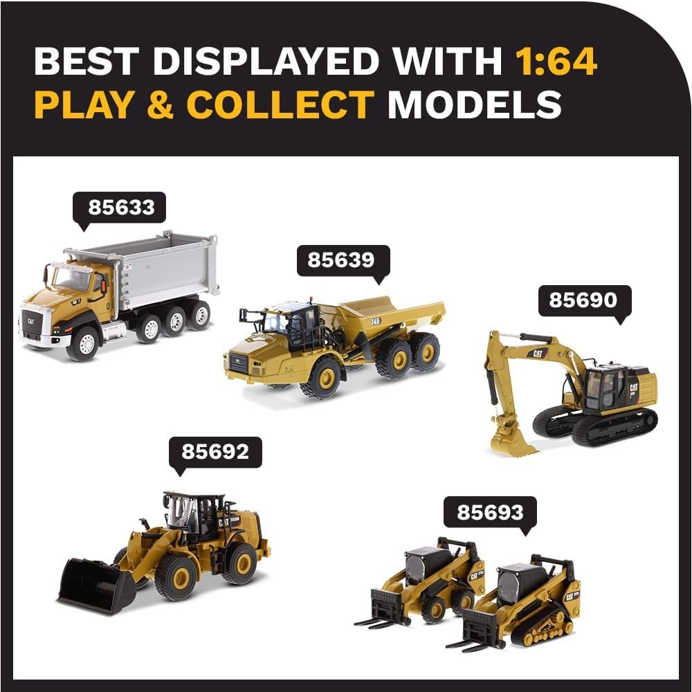 Diecast Masters 1:64 Caterpillar 950M Wheel Loader, Play  Collect Series Cat Trucks  Construction Equipment | 1:64 Scale Model Diecast Collectible Model 85692