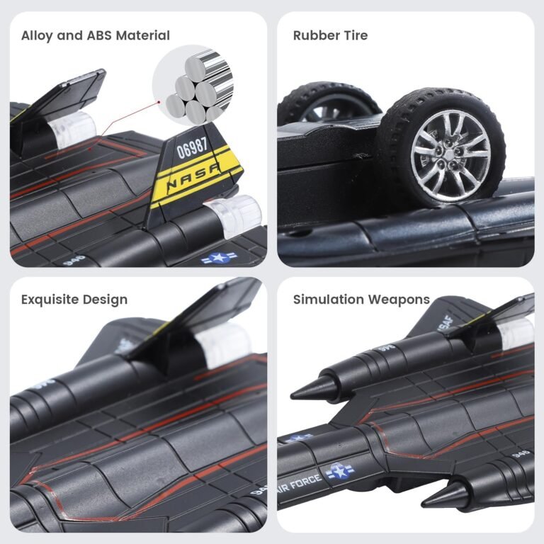 Double Metal Fighter Army Toy Airplane Model Review