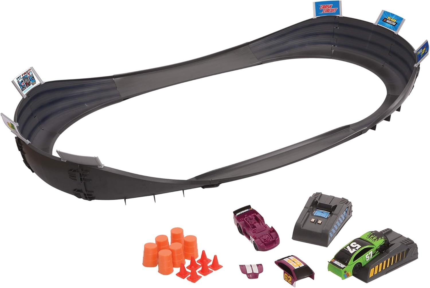Far Out Toys NASCAR Crash Circuit Short Track Speedway Review