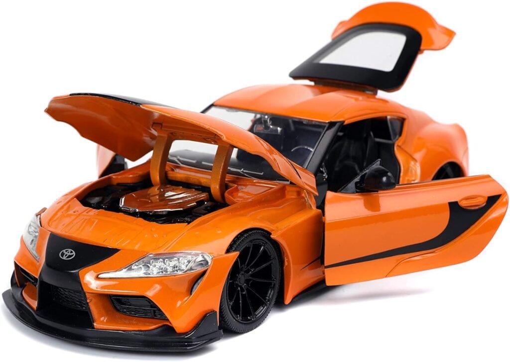 Fast  Furious F9 1:24 2020 Toyota Supra Die-cast Car, Toys for Kids and Adults
