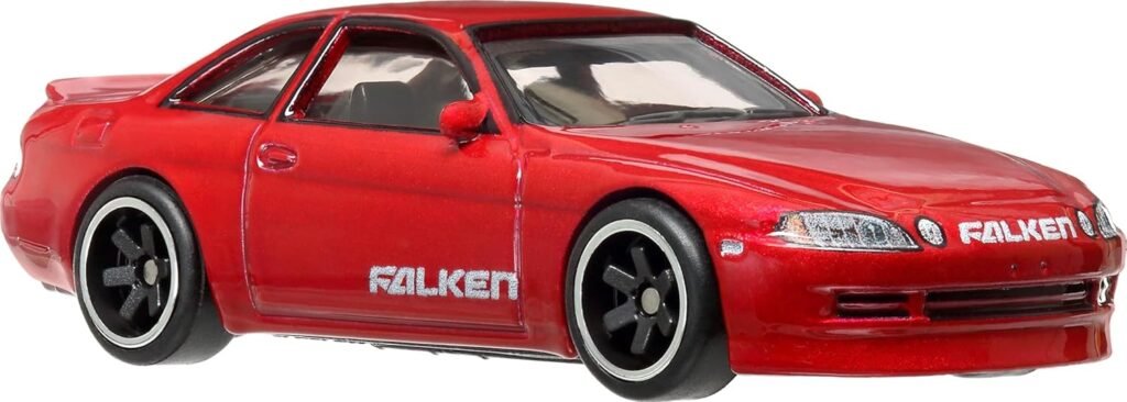 Hot Wheels Toy Car, Premium Fast  Furious 1:64 Scale Die-Cast Toyota Soarer for Collectors Inspired by The Movies (Styles May Vary)