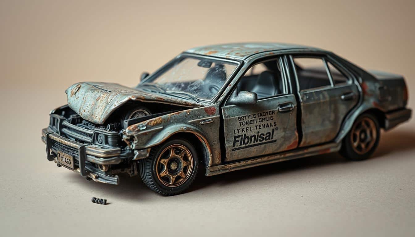 Create a Wrecked Car Diecast Model Step by Step Guide