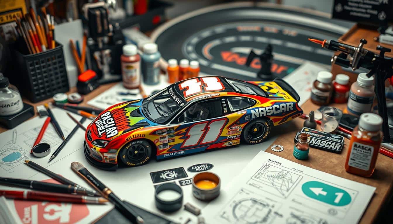 how to make your own custom nascar diecast