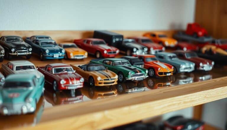 how to mount diecast collection
