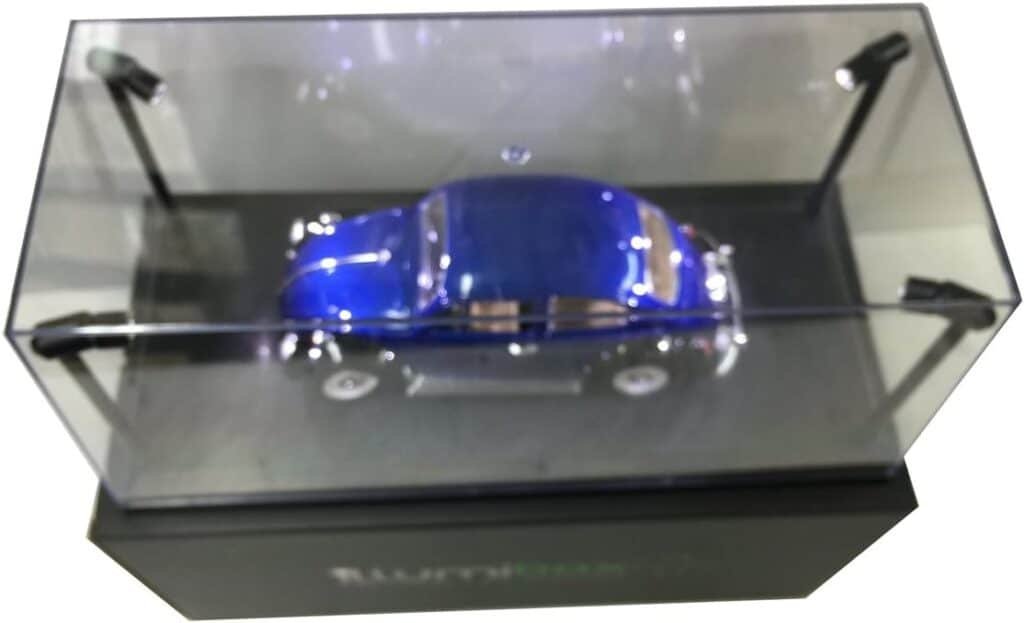 Illumibox MJ14001 Showcase 1: 18 x+ USB Powered Led Black Base Display, Clear
