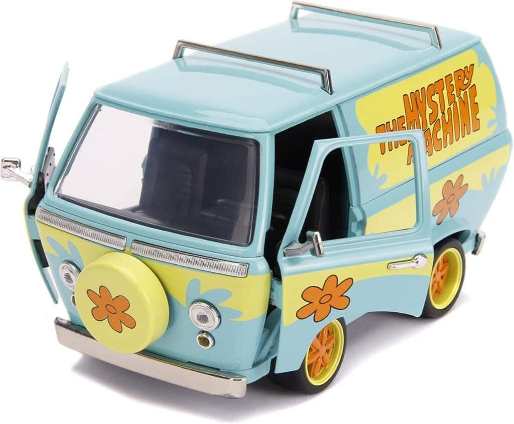 Jada 1:24 Diecast Mystery Machine with Scooby, Green