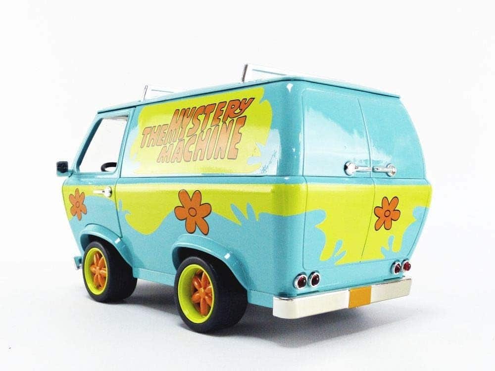 Jada 1:24 Diecast Mystery Machine with Scooby, Green