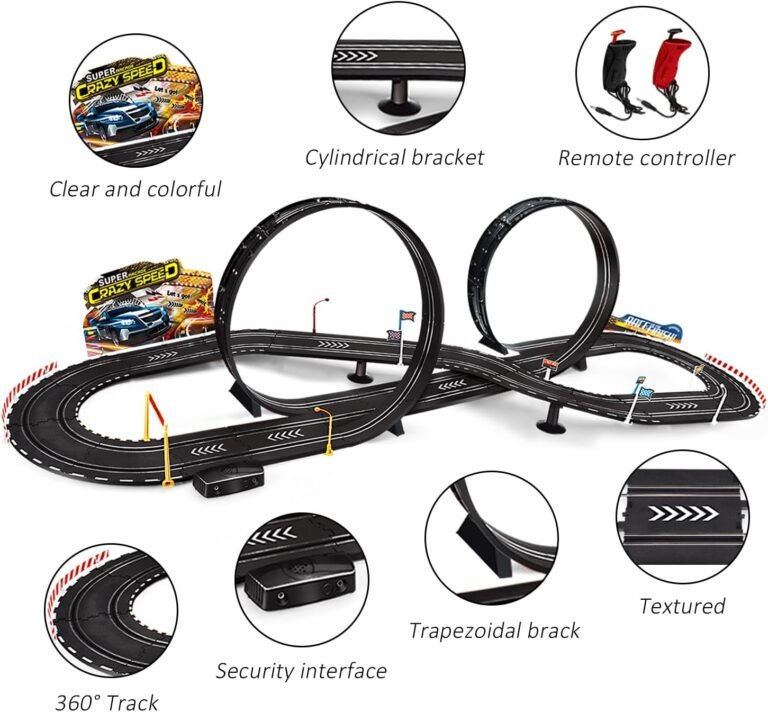 Kids Toy-Electric Powered Slot Car Race Track Set Review