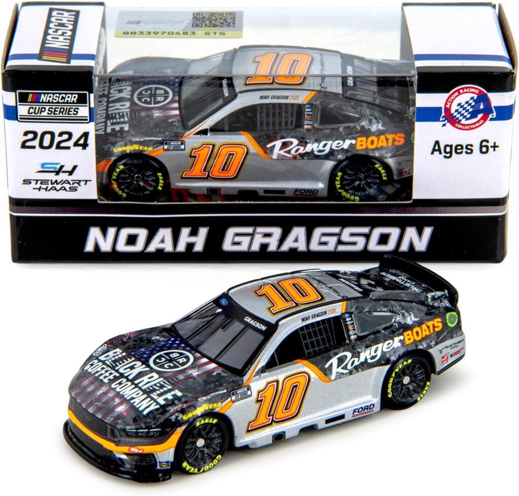 Lionel Racing Noah Gragson 2024 Black Rifle Coffee Diecast Car 1:64 Scale