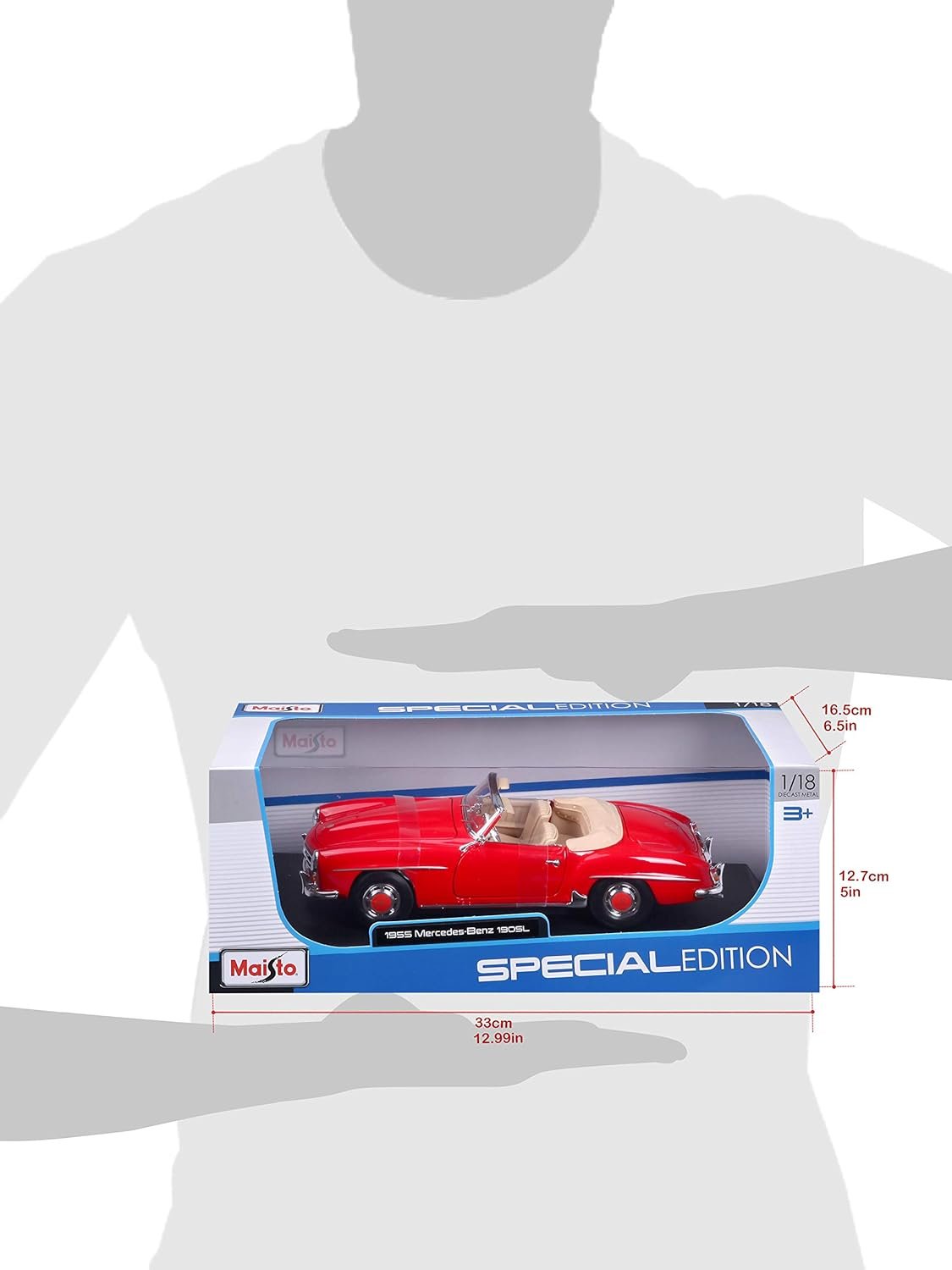 Maisto 118 Mercedes-Benz 190SL Review