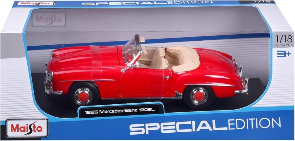 Maisto 118 1955 Mercedes-Benz 190SL Diecast Vehicle