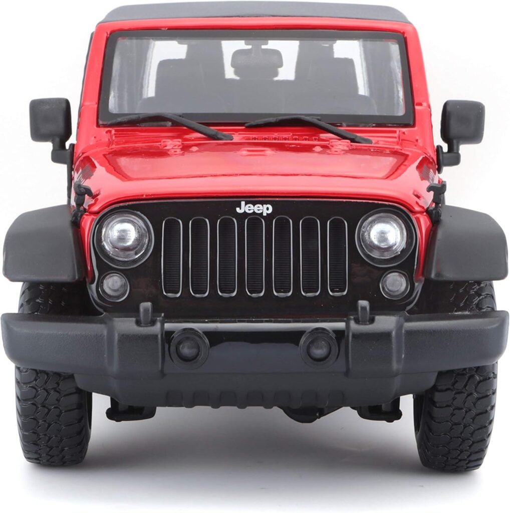 Maisto 1:18 2014 Jeep Wrangler Diecast Vehicle (Colors May Vary)