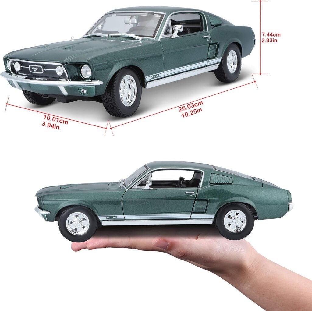 Maisto 1:18 Special Edition 1967 Ford Mustang GTA Fastback - Green