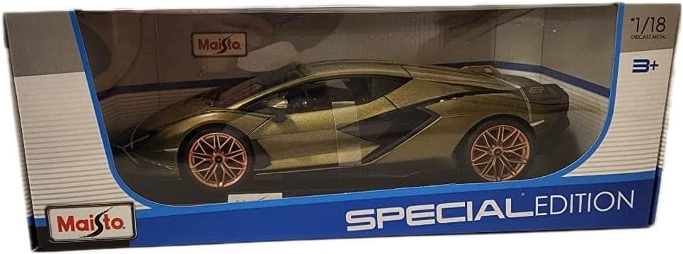 Maisto SIAN FKP 37 Green Metallic 1:18 DIECAST Model CAR