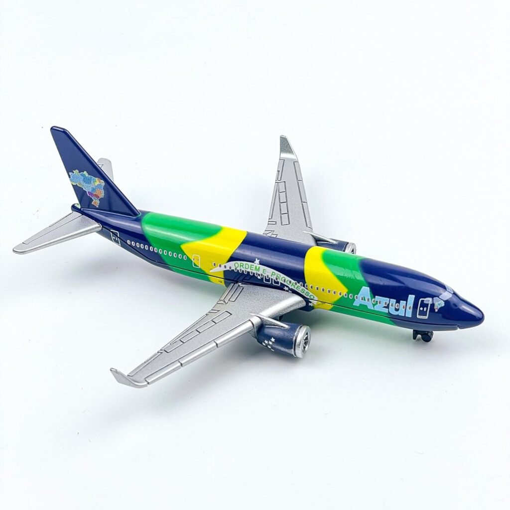 Model Airplane, Azul Planes Model Aircraft Suitable for Collection and Christmas, Birthday Gifts