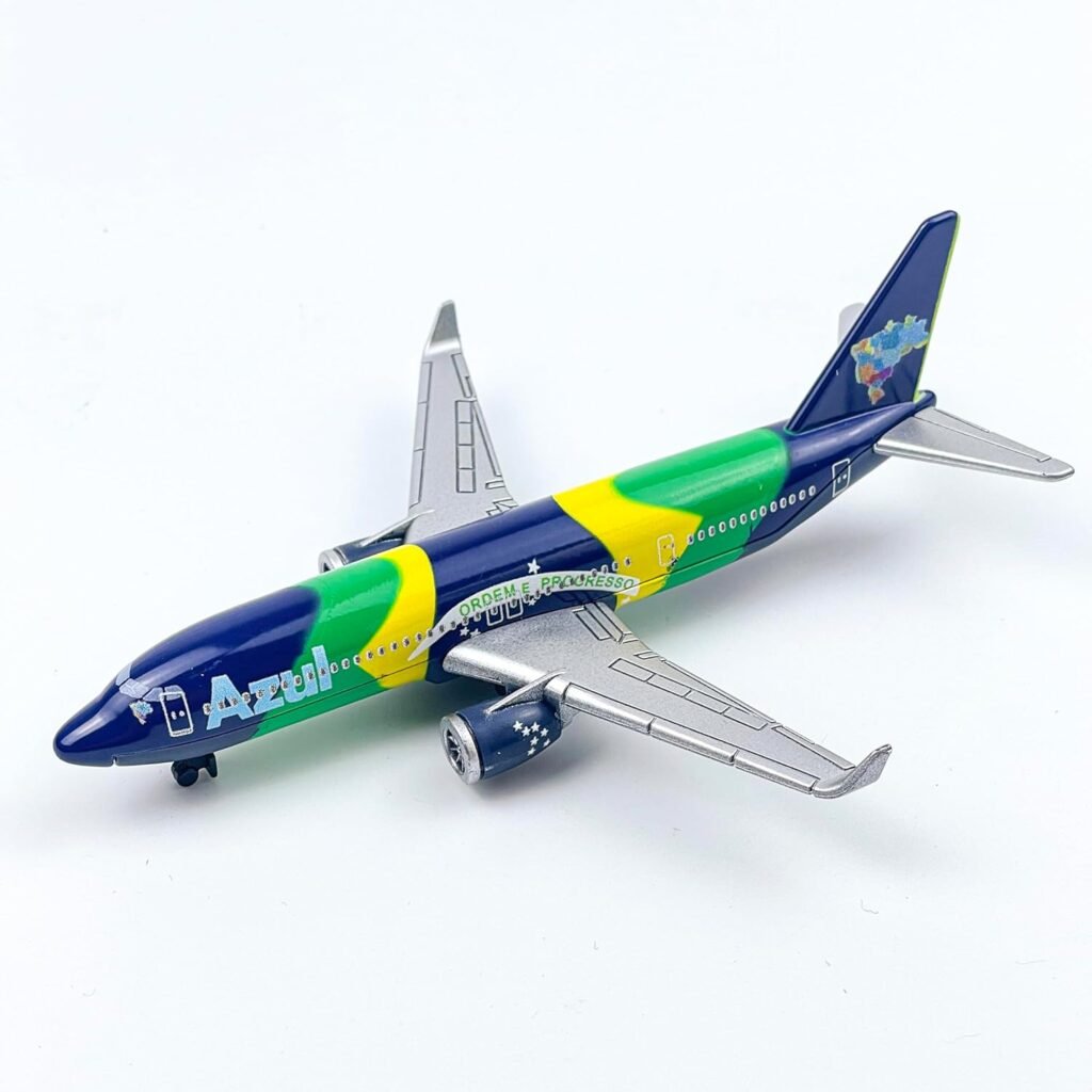 Model Airplane, Azul Planes Model Aircraft Suitable for Collection and Christmas, Birthday Gifts