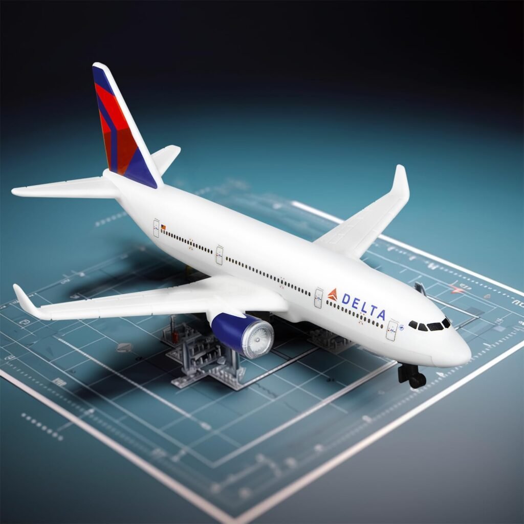 Model Airplanes Delta Airplane Airlines Plane Aircraft Model for Display Collection and Gifts.