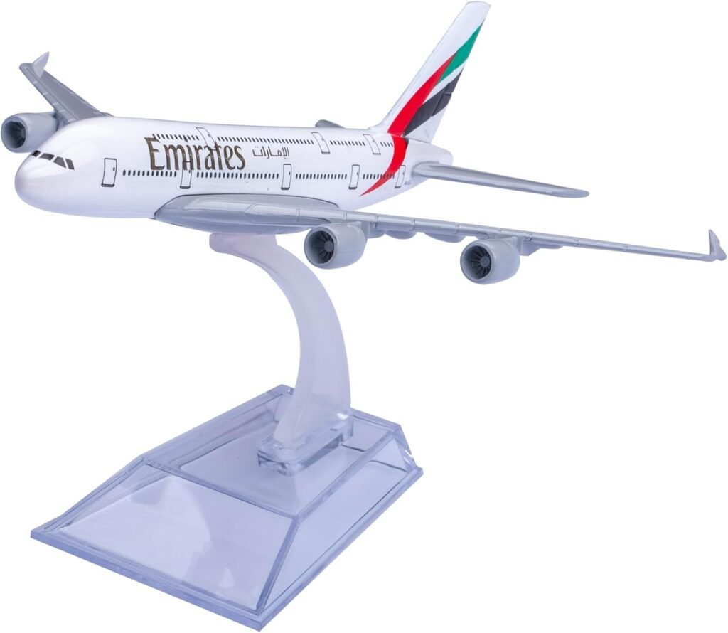 Model Plane 1:400 Scale Model A380 Model Airplane Diecast Airplanes Metal Plane Model for Gift