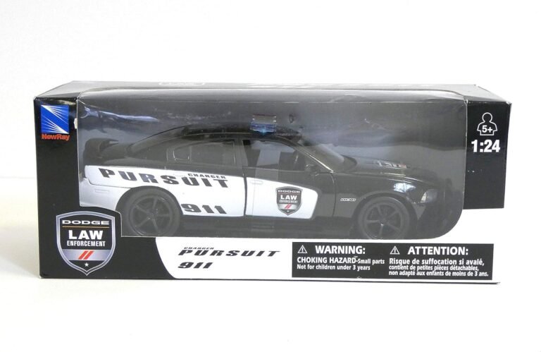 New Ray Dodge Charger Pursuit Diecast Police Car Review