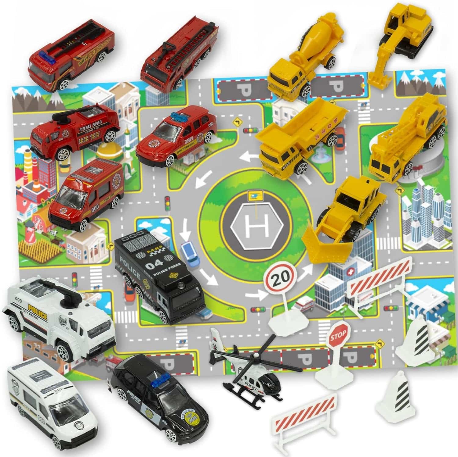 OTONOPI Fire Truck Toy Set Review