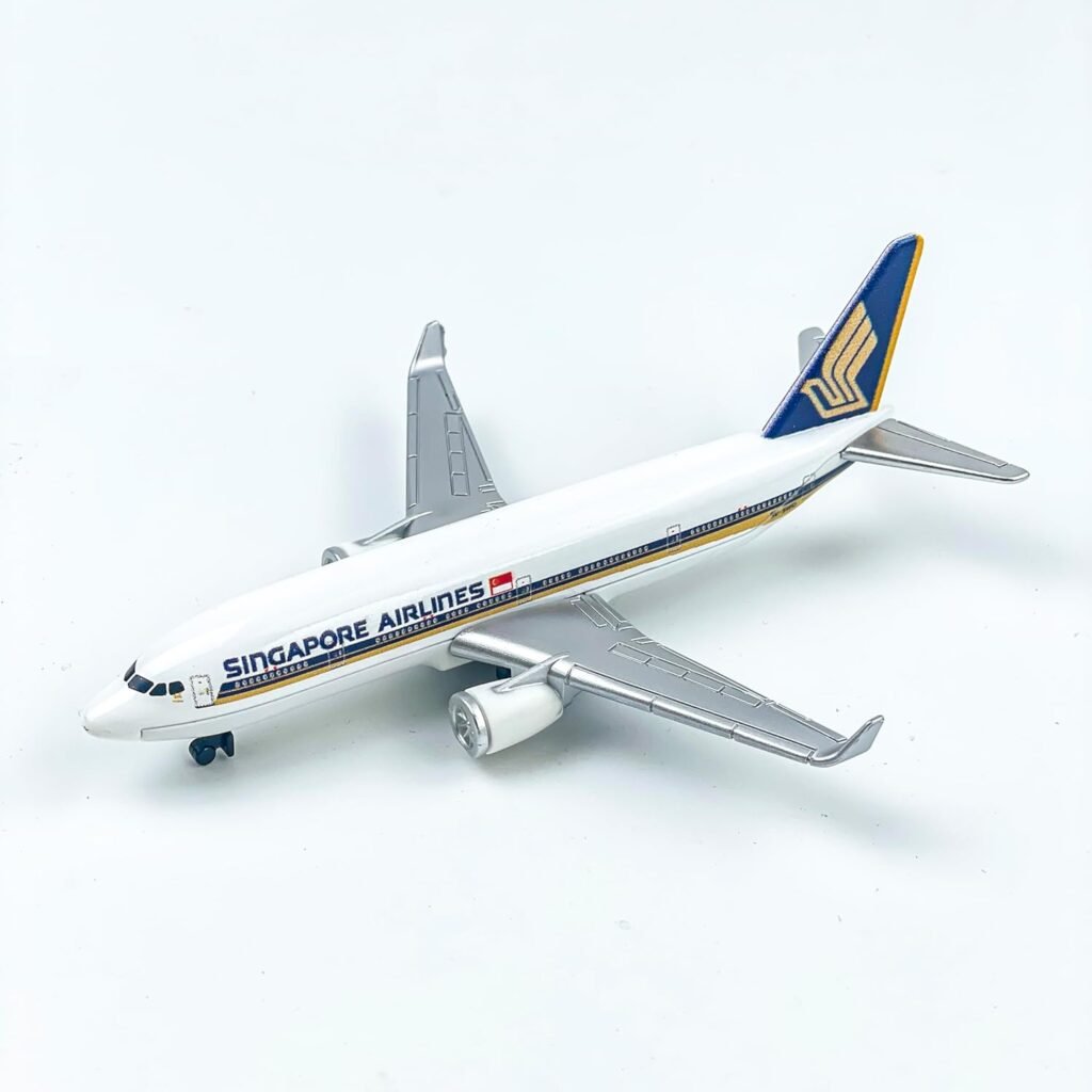 Singapore Airplane Model, Single Plane Die-cast Model Airplanes Planes Aircraft Suitable for Collection  Christmas, Birthday Gifts