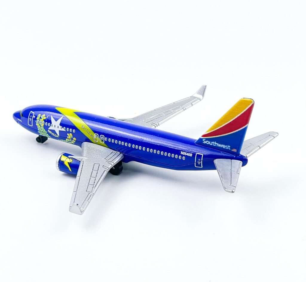 Southwest N7816B Airplane Model, Die-cast Metal Planes Aircraft Suitable for Collection and Display