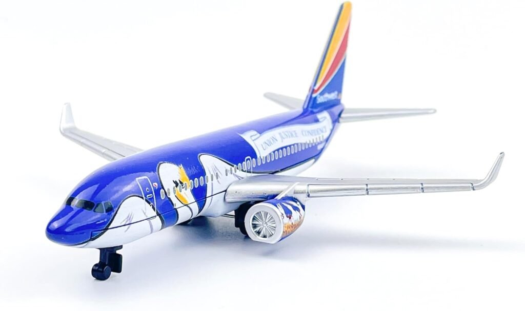 Southwest N7816B Airplane Model, Die-cast Metal Planes Aircraft Suitable for Collection and Display