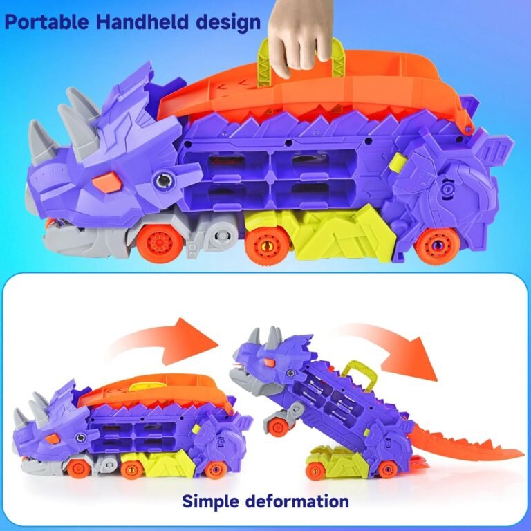 Toddler Dinosaur Transport Truck Toy Review