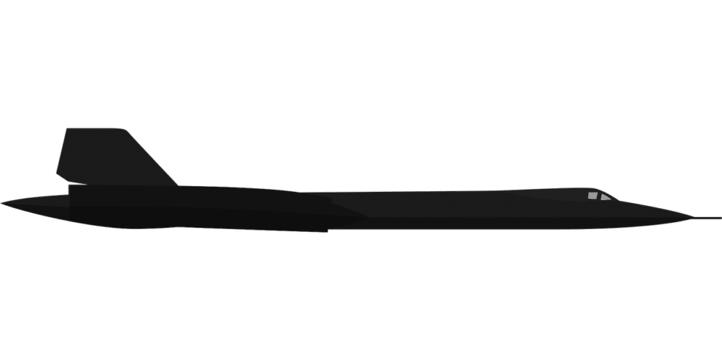 🛦 United States Air Force SR-71A Blackbird 8 Die Cast Metal Pull Back Action Model Jet Toy