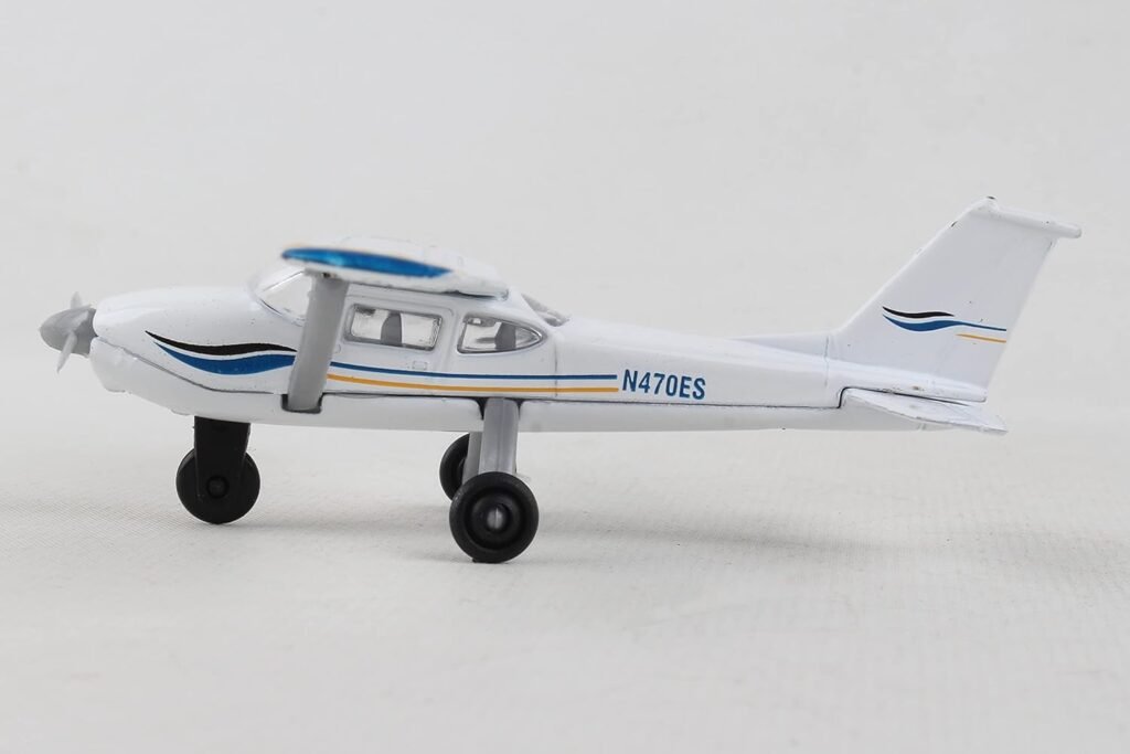 Worldwide Trading Runway24 C172 No Runway Vehicle, Blue/White Large