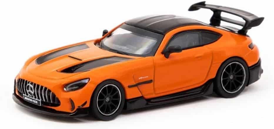 1:64 Scale Diecast Model Car Compatible with Mercedes-Benz AMG GT Black Series Orange Global64 Series Limited Edition by Tarmac T64G-042-OR