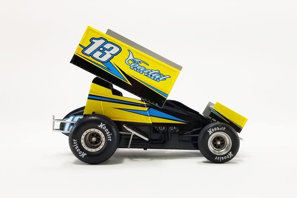 2022 Winged Sprint Car, #13 Justin Peck - Acme A1822007-1/18 Scale Diecast Car