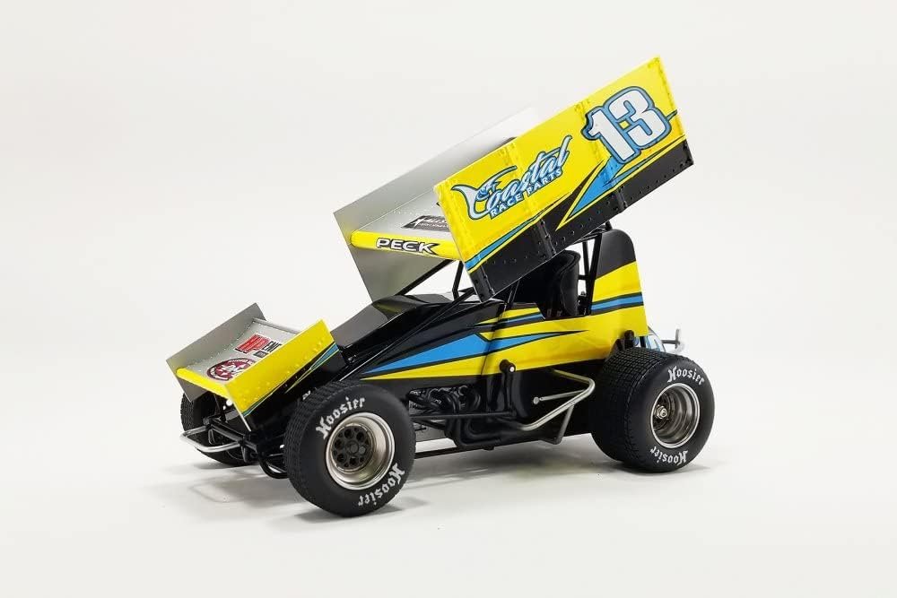 2022 Winged Sprint Car, #13 Justin Peck - Acme A1822007-1/18 Scale Diecast Car