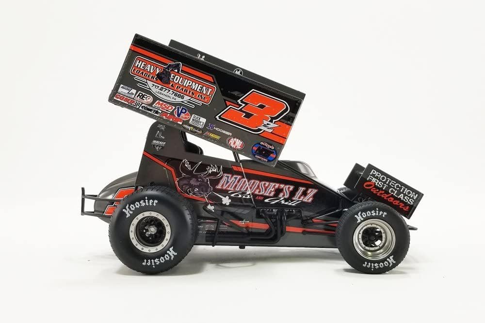 2022 Winged Sprint Car, #3z Brock Zearfoss - Acme A1822001-1/18 Scale Diecast Car