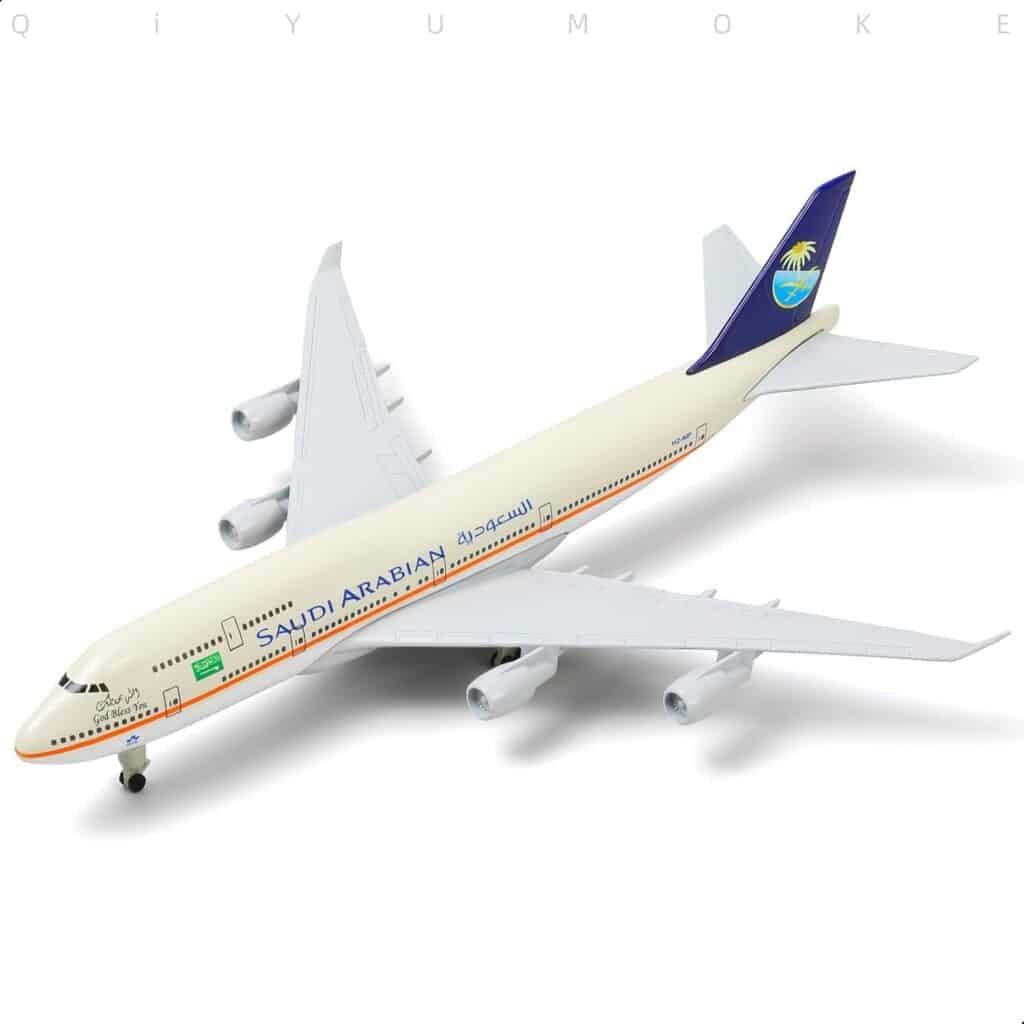 747 Air Force One Model Plane -1/300 Boeing 747 VC-25A Diecast Metal Airplane Model kit (with Stand) Aviation Military Aircraft Model Gifts, Display Collections or Desk Decor -8 inches L