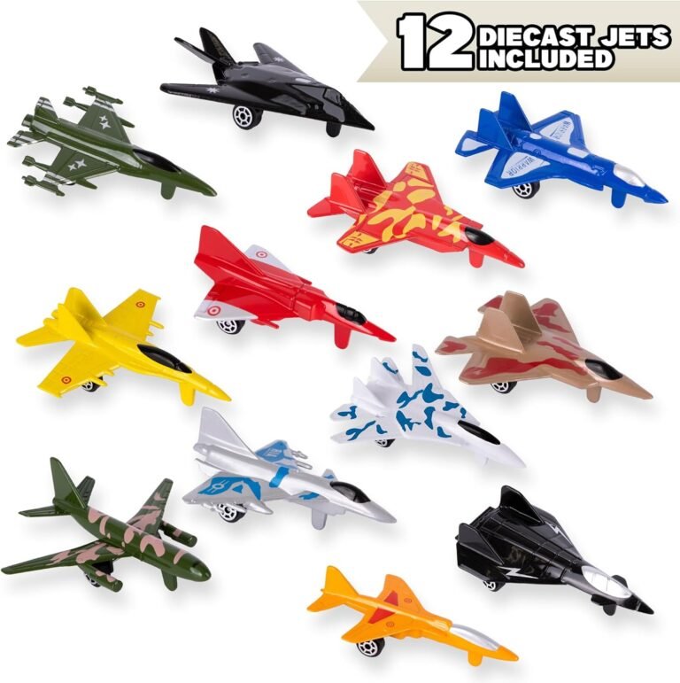 ArtCreativity Diecast Jet Toy Playset Review