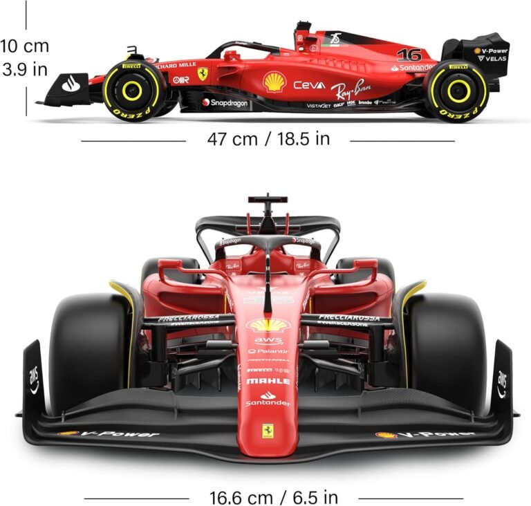 Authentic Licensed Ferrari F1 75 Remote Control Car Review