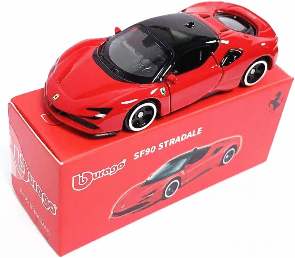 Bburago 1:64 Scale Ferrari Series Model Collection Race Diecast Metal Model Car (599 GTO)