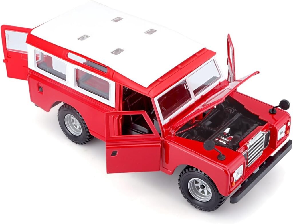 Bburago 2011 Bijoux 1:25 Scale Blue Land Rover