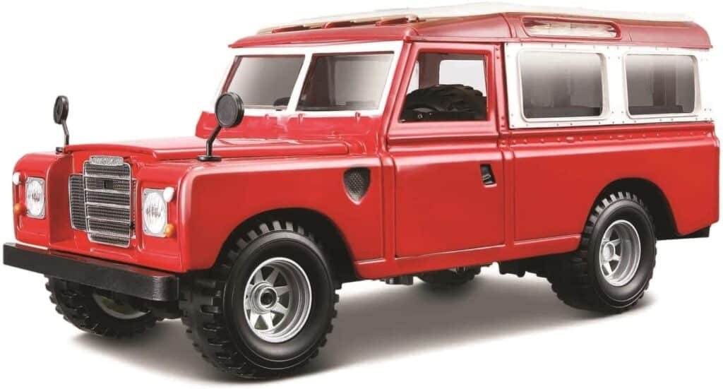 Bburago 2011 Bijoux 1:25 Scale Blue Land Rover