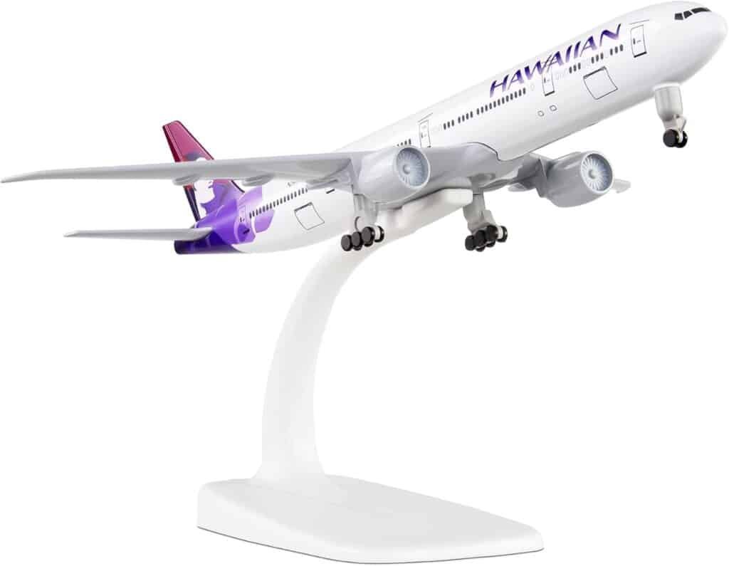 Busyflies 1:300 Scale Hawaii 777 Airplane Models Alloy Diecast Airplane Model