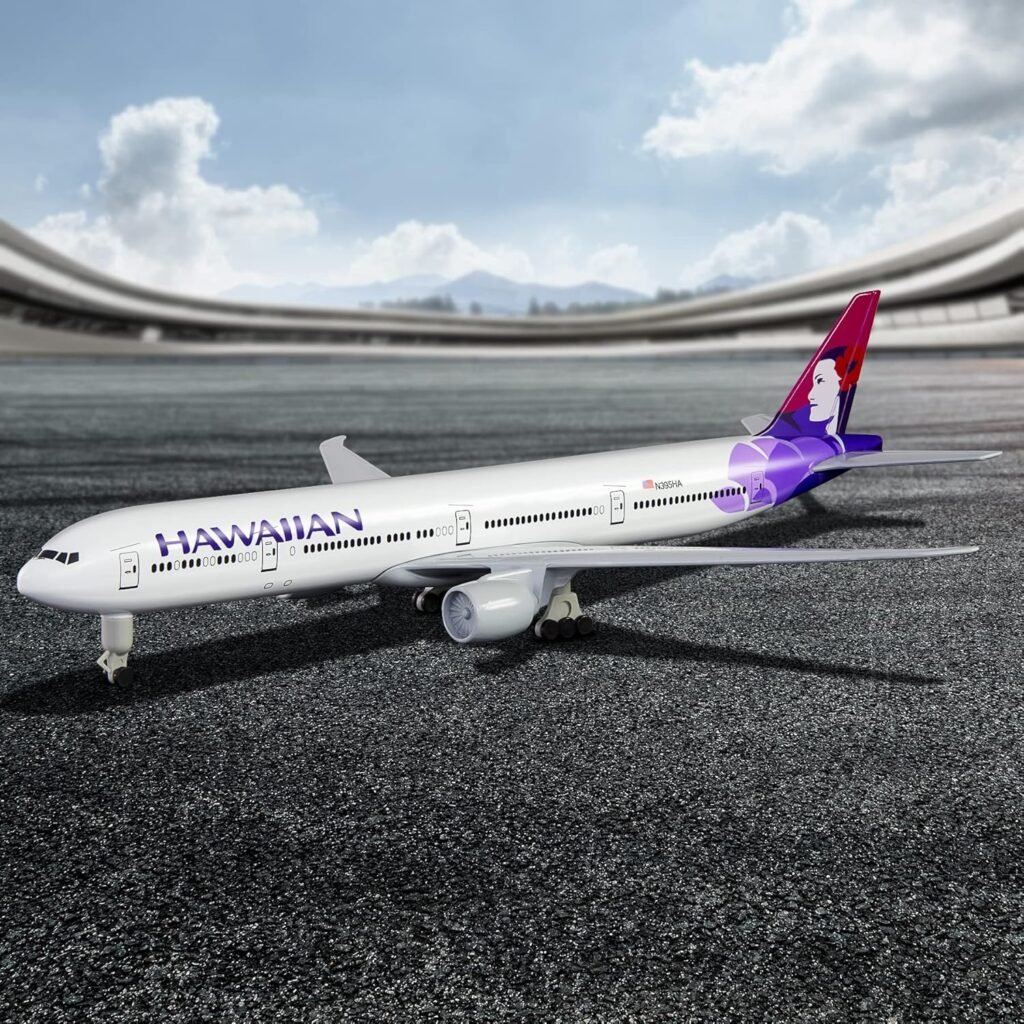 Busyflies 1:300 Scale Hawaii 777 Airplane Models Alloy Diecast Airplane Model